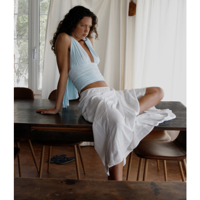 Susmie's Isabela Top Celeste