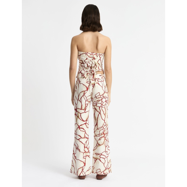 Laagam Nikita Marble Linen Pants