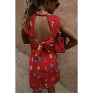 Shell Ioana Mini Dress Red