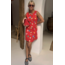 Never Fully Dressed Shell Ioana Mini Dress Red
