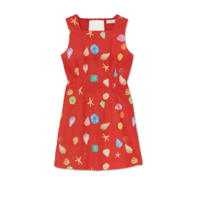 Never Fully Dressed Shell Ioana Mini Dress Red