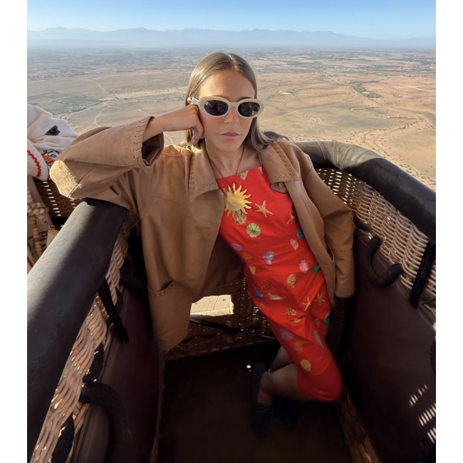 Never Fully Dressed Shell Ioana Mini Dress Red