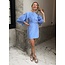 Laagam Iduna Short Dress Blue