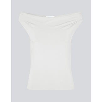 Modström HimaMD Off-shoulder Top Soft White