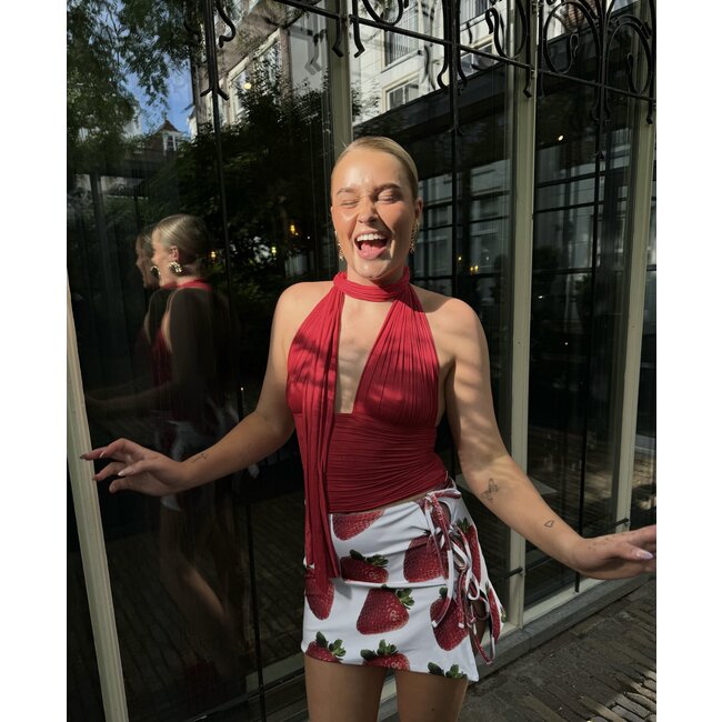 Susmie's Isabela Top Red