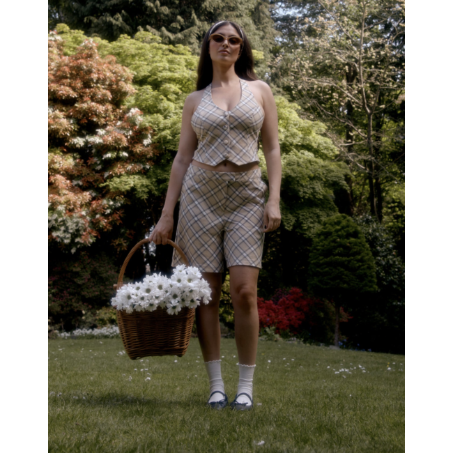 House of Sunny Sloane Waistcoat Check