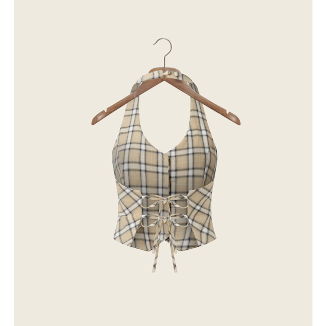 House of Sunny Sloane Waistcoat Check