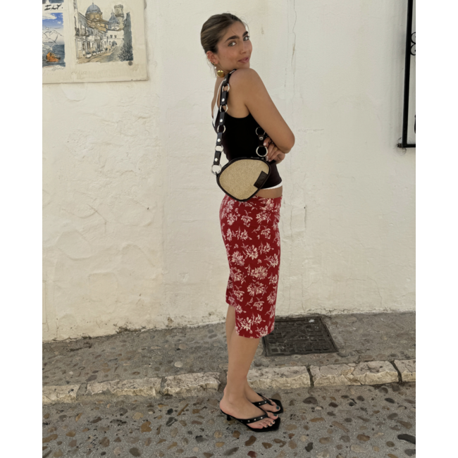 MAS1 Trotter Raffia + Plain Chain + Circle Chain