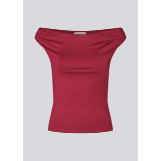 Modström HimaMD Off-Shoulder Top Rumba Red