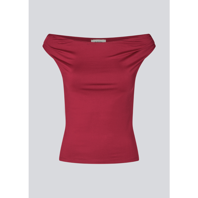 Modström HimaMD Off-Shoulder Top Rumba Red