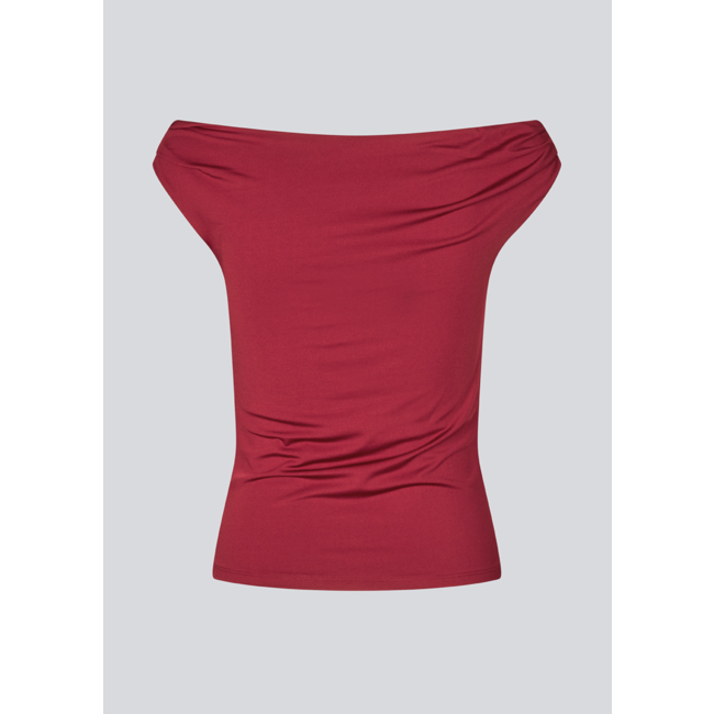 Modström HimaMD Off-Shoulder Top Rumba Red