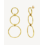 MONCOLLIER Mars Earrings Gold