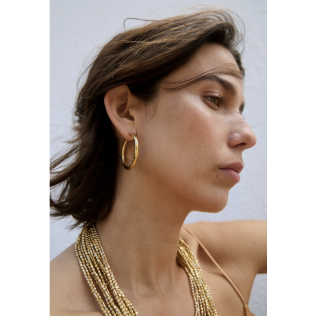MONCOLLIER Sahara Earrings Gold