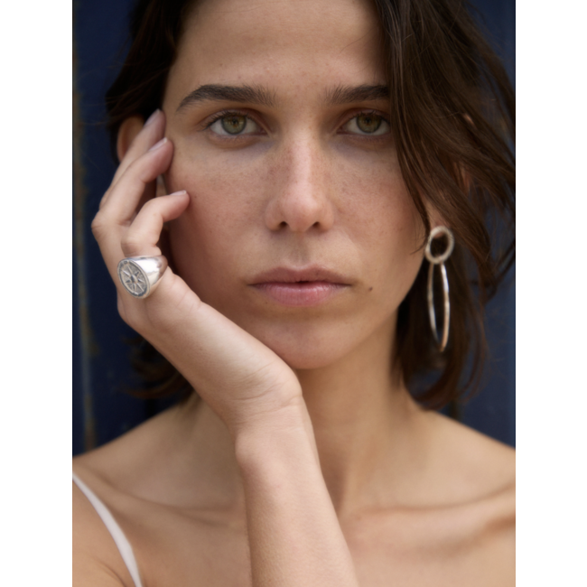 MONCOLLIER Sole Ring Silver