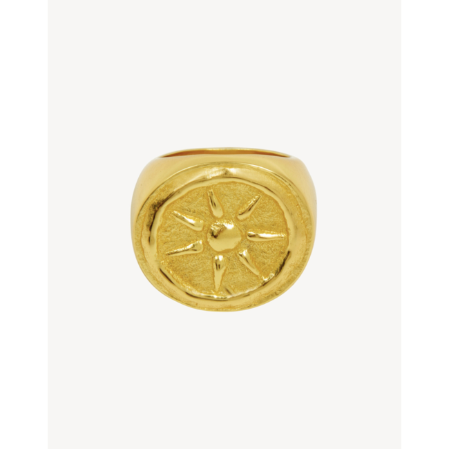 MONCOLLIER Sole Ring Gold