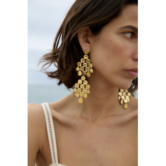 MONCOLLIER Honey Earrings Gold