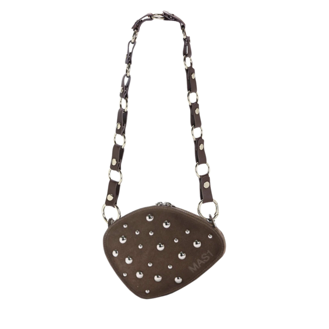 MAS1 Trotter Boho Bag Chocolate + Circle Chain