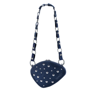 MAS1 Trotter Boho Bag Blue + Circle Chain