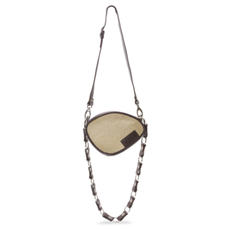 MAS1 Trotter Raffia + Plain Chain + Circle Chain