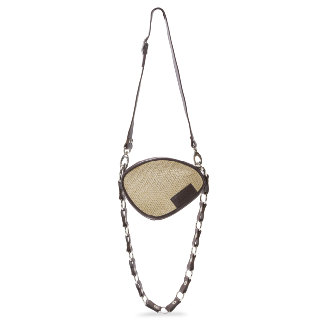 MAS1 Trotter Raffia + Plain Chain + Circle Chain