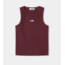 Laagam Embroidered Logo Tank Top Burgundy