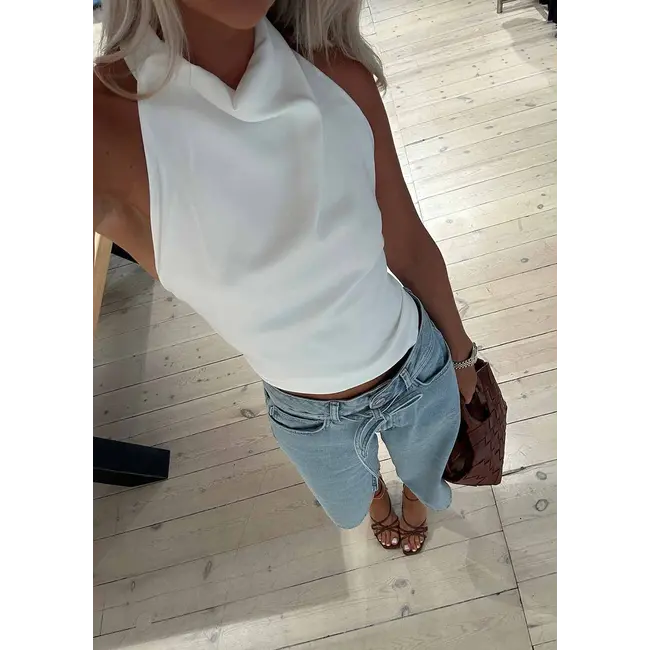 Modström IsoldeMD Long Shorts Light Blue Wash