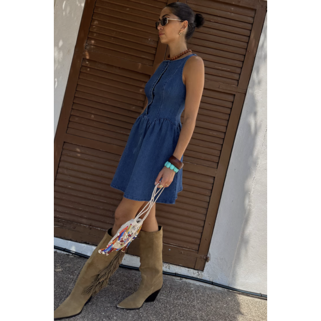 Monika Mini Dress Denim