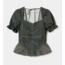 Laagam Regina Puff Sleeve Blouse Khaki