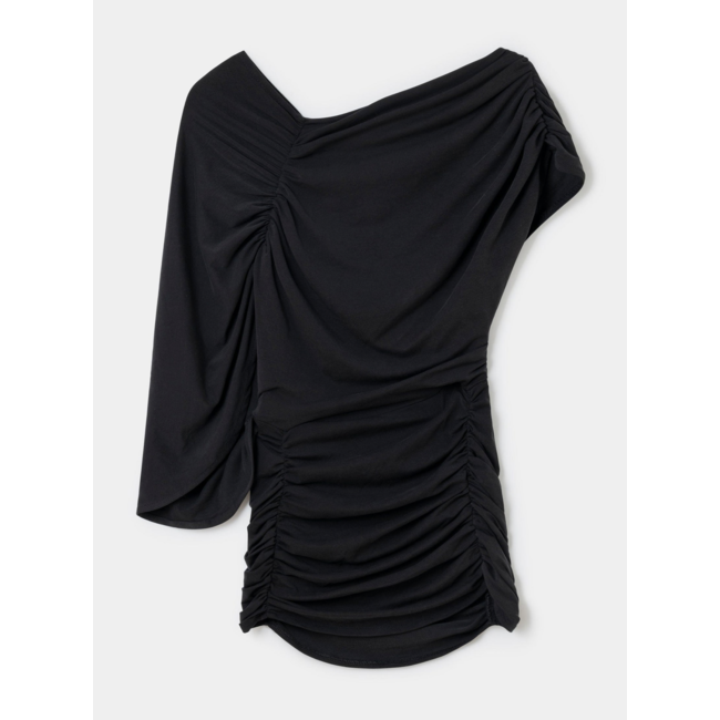Laagam Aeris Draped Top Black