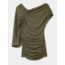 Laagam Aeris Draped Top Khaki