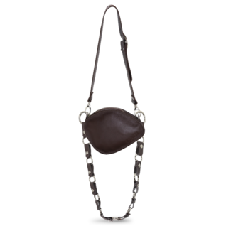 MAS1 Trotter Bag Chocolate + Plain Chain + Circle Chain
