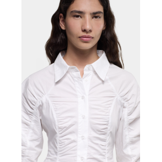 Laagam Belleville Rushed Shirt White