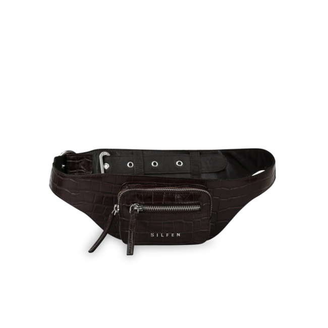 SILFEN Studio Eliza Belt Croco