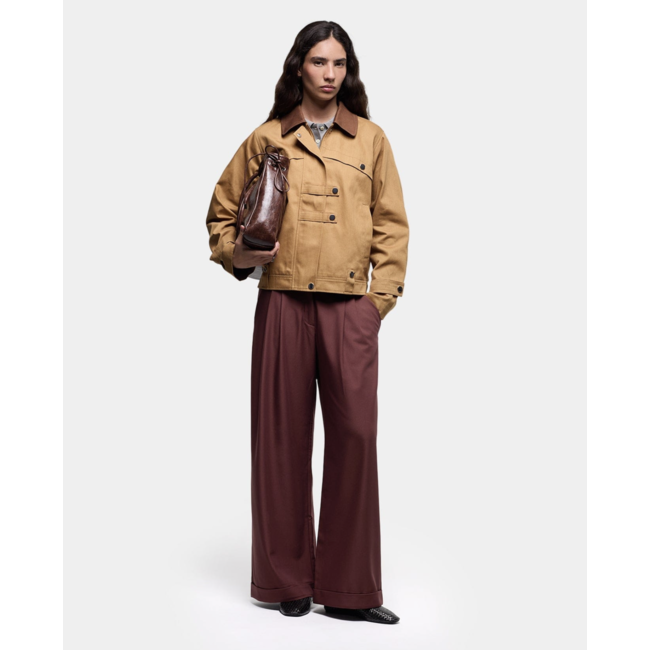 Laagam Nexa Serge Jacket Camel