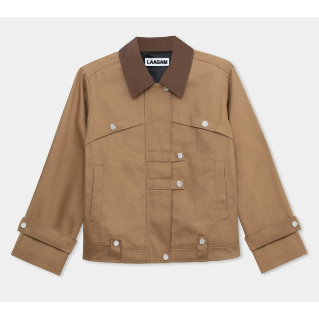 Laagam Nexa Serge Jacket Camel