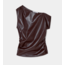 Laagam Ivone Asymmetric Top Plum