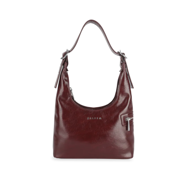 SILFEN Studio Lotta Shoulder Bag Cabernet