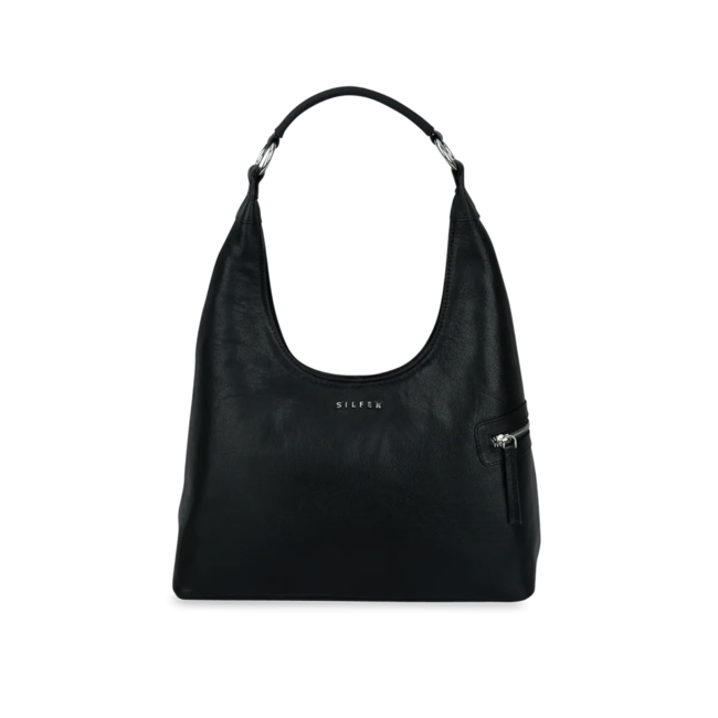 SILFEN Studio Lola Shoulder Bag Leather Black