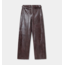 Laagam Horus Textured Pants Burgundy
