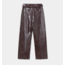 Laagam Horus Textured Pants Burgundy