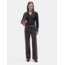 Laagam Horus Textured Pants Burgundy