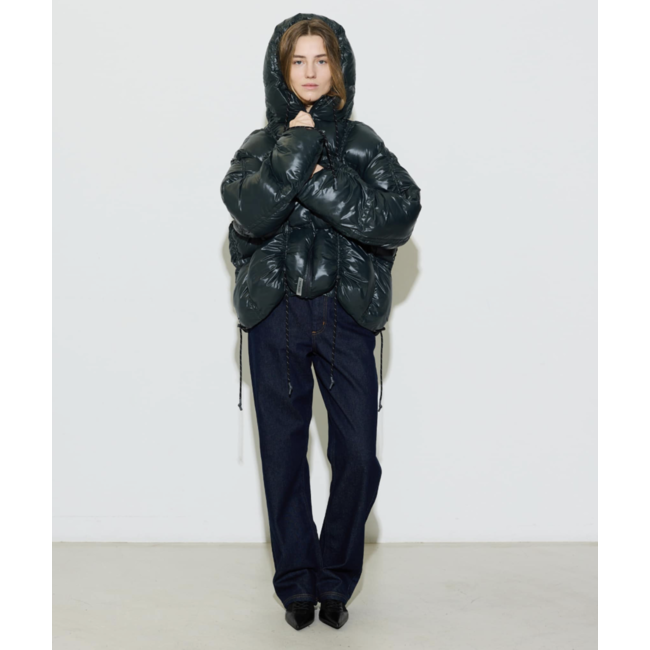 Hosbjerg Paris Puffer Dark Grey / Dark Green