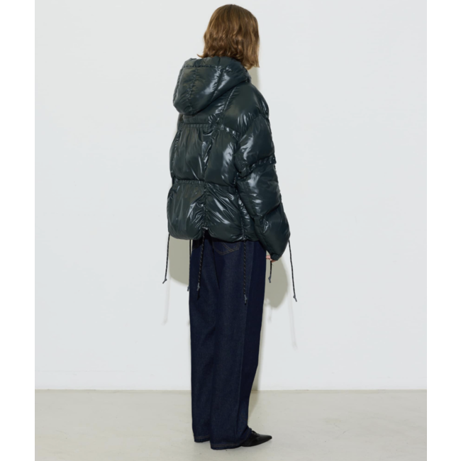 Hosbjerg Paris Puffer Dark Grey / Dark Green