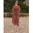 House of Sunny Retro Check Mesh Skirt