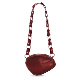 MAS1 Trotter Bag Burgundy + Circle Chain