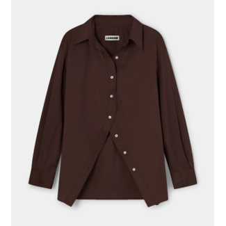 Laagam No Boyfriend Shirt Brown