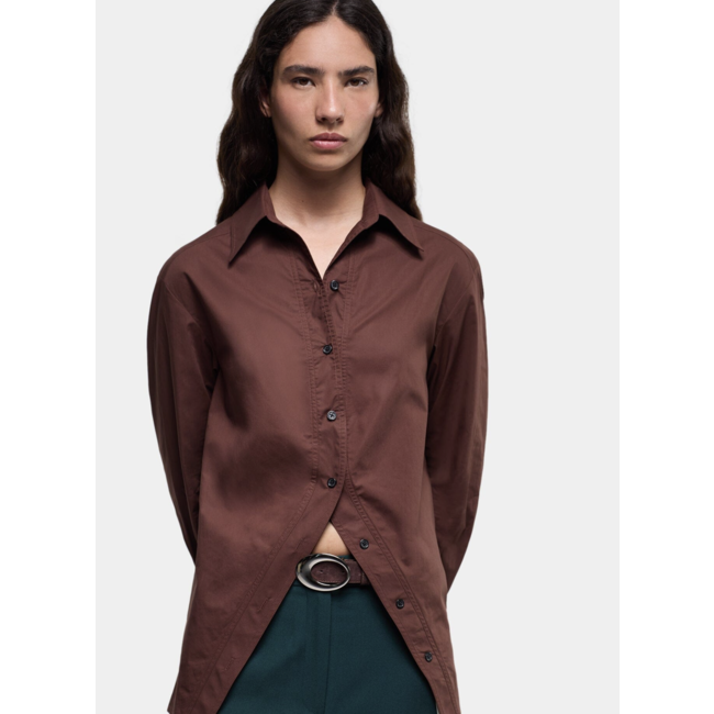 Laagam No Boyfriend Shirt Brown