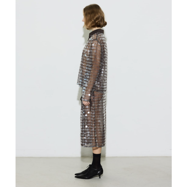 Hosbjerg Veneda Shirt Grey / Brown