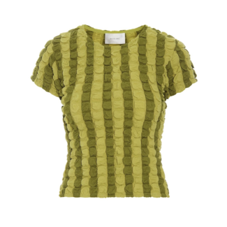 Hosbjerg Trista T-Shirt Green Stripes