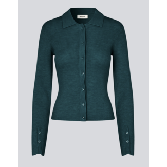 Modström HirokiMD Cardigan Bottle Green